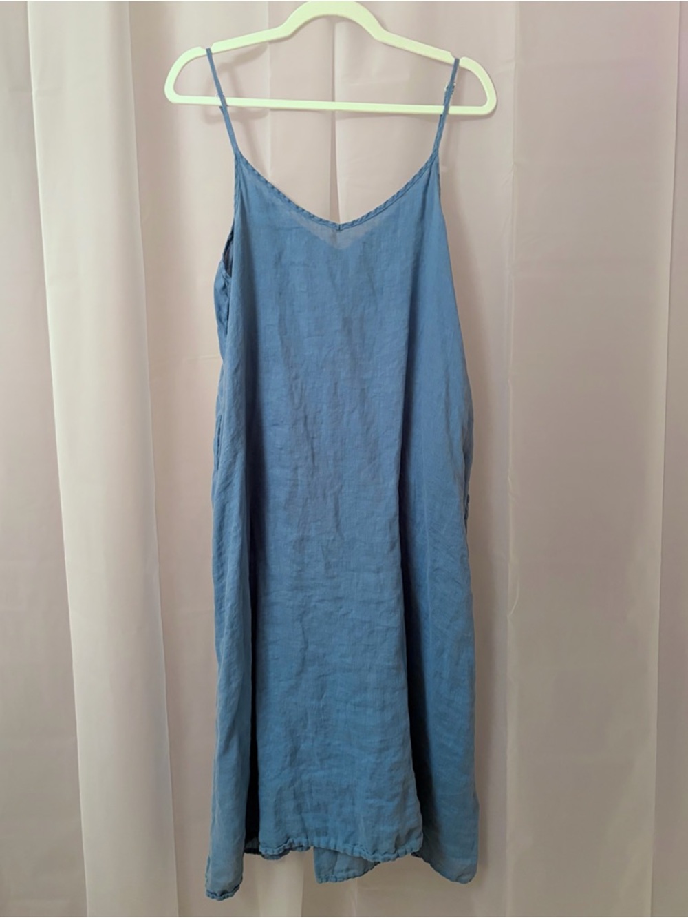 CP shades Fairie Lagoon Color Linen Maxi Size M Dress